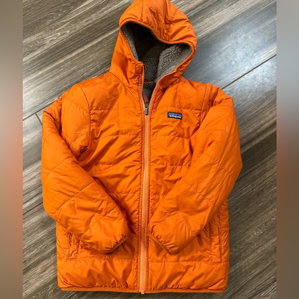 Patagonia Boys' Reversible Ready Freddy Hooded Jacket